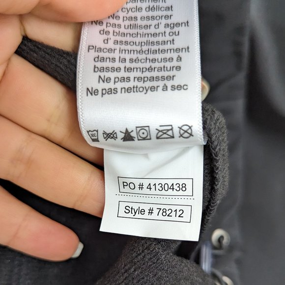 North End Black Shell Jacket Size SP - Picture 3 of 11